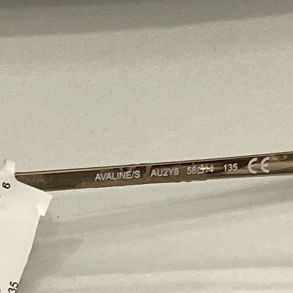 Stylish Gold kate spade Aviator Sunglasses - Picture 4 of 7